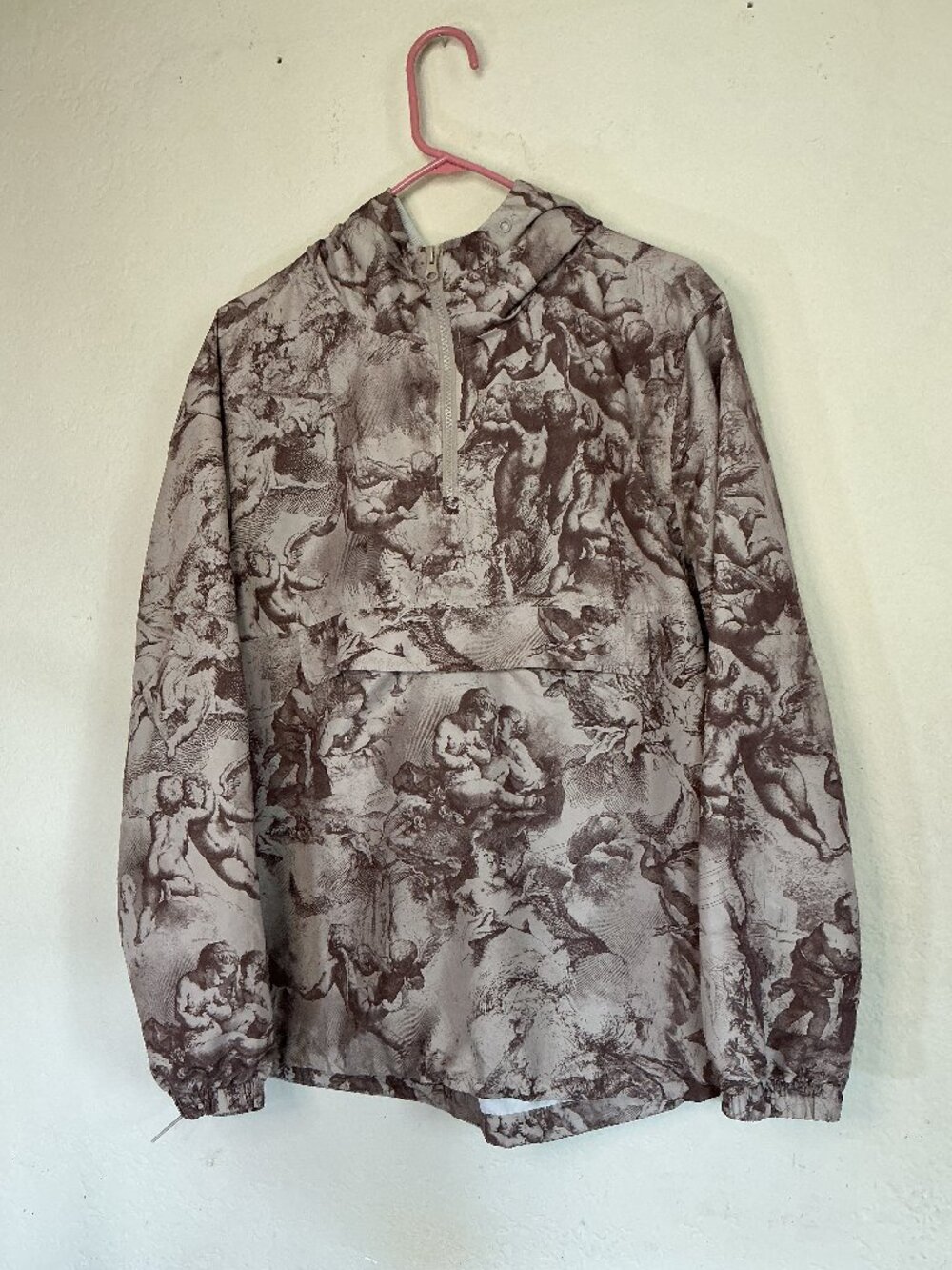 Brooklyn Cloth Half-Zip Anorak Windbreaker Jacket